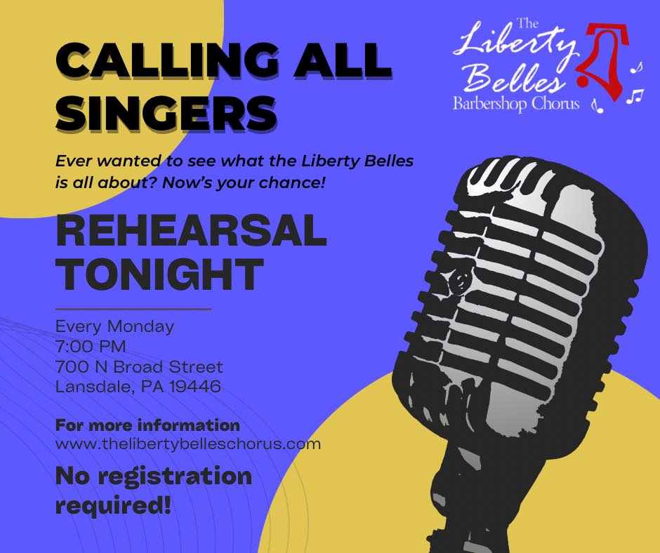 Liberty Belles Rehearsal